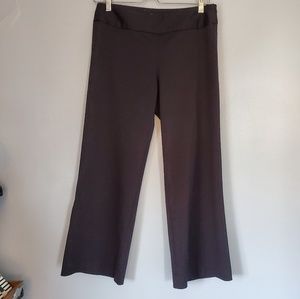 Trina turk black wide leg trousers